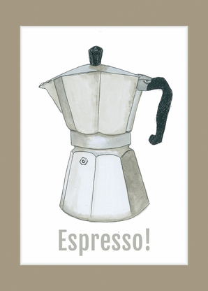 Espresso! - Postkarte jetzt online verschicken