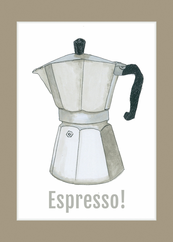 Espresso! - Postkarte jetzt online verschicken