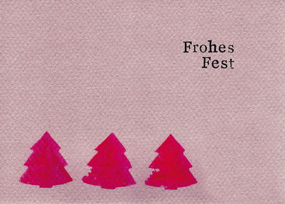 Frohes Fest - Postkarte jetzt online verschicken